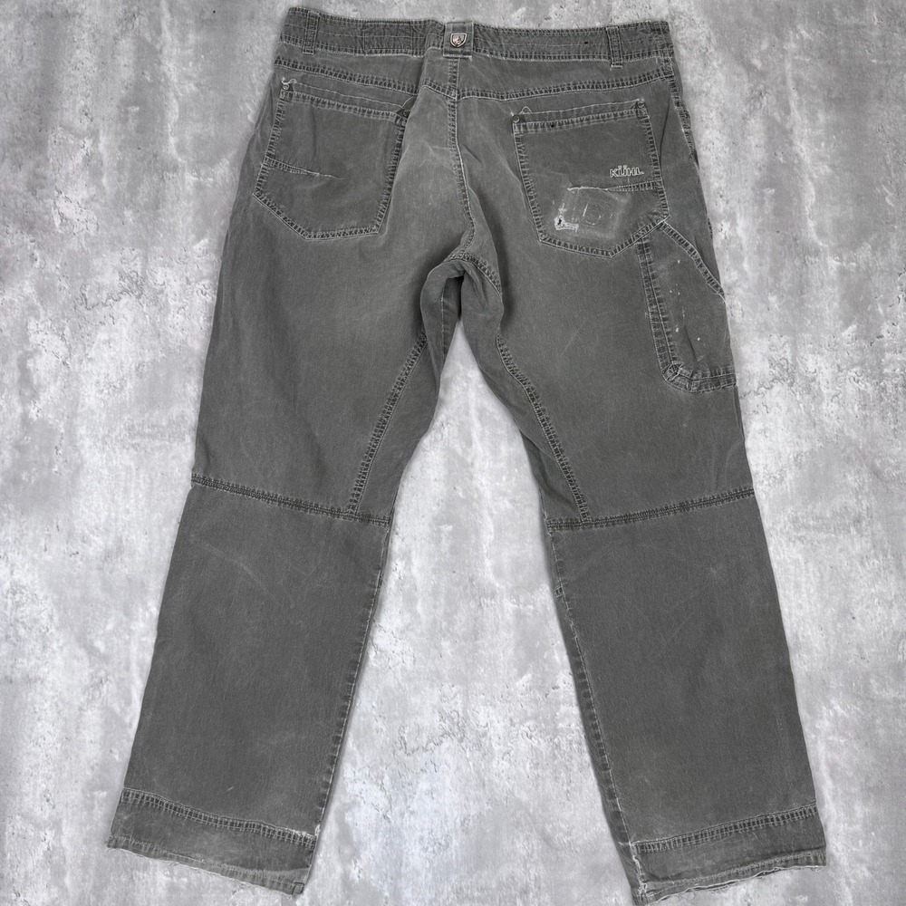 Kuhl Revolvr Pants Mens 38x32 Vintage Patina Dye Outdoor Hiking Distressed Y2K - Picture 7 of 12